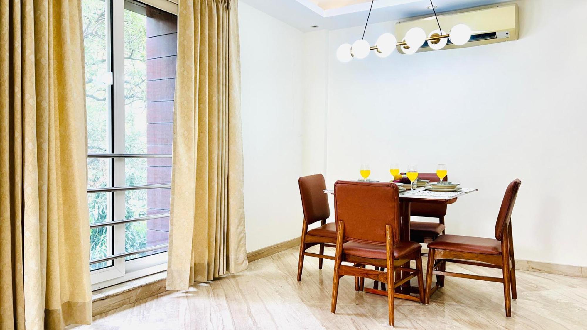 Olive Serviced Apartments - New Friends Colony Nové Dillí Pokoj fotografie